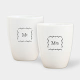 Egg Cup Set-Mr & Mrs