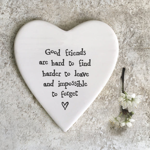 Porcelain Coaster-Good friends