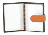 Credit Card Holder, Black & Tan