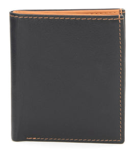 Gents Notecase, Black & Tan