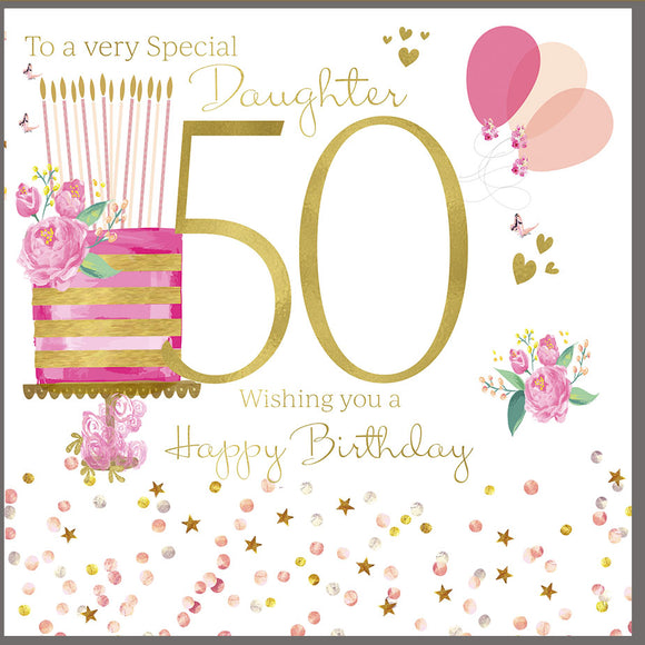 To A Very Special Daughter Age 50