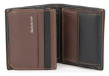 Gents Note Case, Black & Brown
