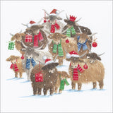 Illustrative Animals Boxed Christmas Cards
