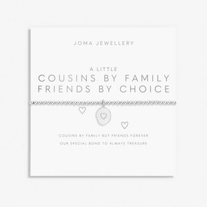 A Little 'Cousins By Family Friends By Choice' Bracelet