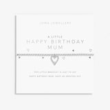 A Little 'Happy Birthday Mum' Bracelet