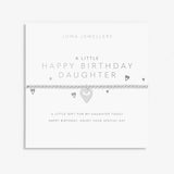 A Little 'Happy Birthday Daughter' Bracelet