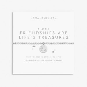 A Little 'Friendships Are Life's Treasures' Bracelet