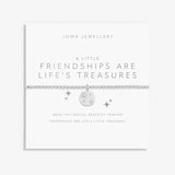 A Little 'Friendships Are Life's Treasures' Bracelet