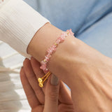 Manifestones Watermelon Stone Bracelet