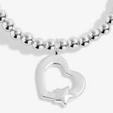 Christmas A Little 'With Love' Bracelet In Silver Plating