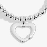 Christmas A Little 'Merry Christmas Wonderful Mum' Bracelet In Silver Plating
