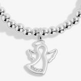Christmas A Little 'Christmas Angel' Bracelet In Silver Plating