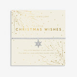 Christmas A Little 'Christmas Wishes' Bracelet In Silver Plating