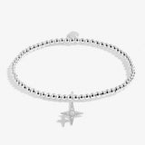 Christmas A Little 'Season To Sparkle' Bracelet In Silver Plating