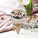 Thinking of You 3D Flower Figurine Card
