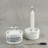 Candle & Tea Light Holder-Those We Love Don’t Disapear