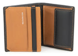 Gents Note Case, Black & Tan