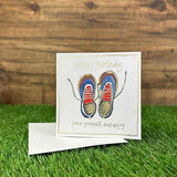 Running Shoes Birthday Card