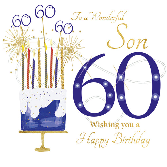 To A Wonderful Son, 60 Wishing You A Happy Birthday