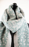 Animal Print Scarf - Sage (Boxed)