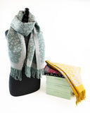 Animal Print Scarf - Sage (Boxed)