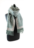 Animal Print Scarf - Sage (Boxed)