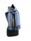 Shimmer Scarf - Denim (Boxed)