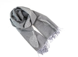Tree Of Life Scarf - Grey (Boxed)