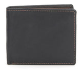 Gents Leather Notecase - Black/Brown