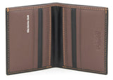 Gents Notecase, Black/Brown