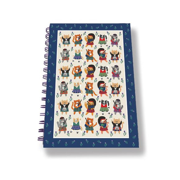 Cats'N' Kilts A6 Notebook