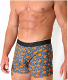 Eco-Chic Eco Friendly Men's Bamboo Boxers Highland Cow, Size Medium