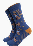 Dog Dad Combed Cotton Socks Matchbox Giftset