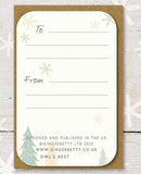 Keepsake Card, A Christmas To Remember