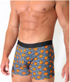 Eco-Chic Eco Friendly Men's Bamboo Boxers Highland Cow, Size Large