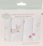 Bunnies Washcloths