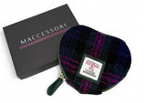 Harris Tweed Heart Purse in Baird Check