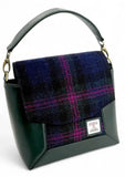 Harris Tweed Highland Messenger Handbag in Baird Check
