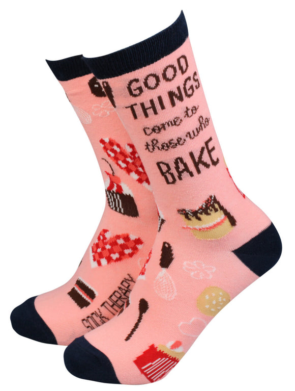 Good things come to those who Bake – Women’s Bamboo Socks