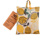 Eco Chic Foldable Reusable Large Shopping Bag Lemon