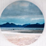 A walk on the beach" Skye from Applecross Ceramic Coaster Gift Boxed