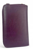 Harris Tweed Phone Purse in Pastel Pink