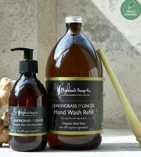 Lemongrass & Ginger Organic Hand Wash 1 Litre