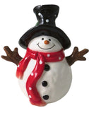 Ceramic Snowman Figure