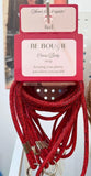 Red Cross‑Body Phone Strap