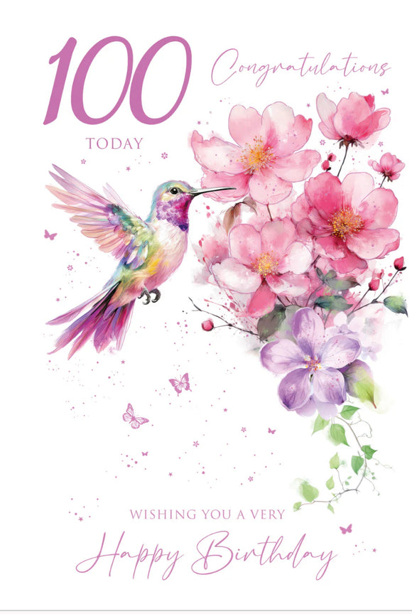 100th Birthday Card