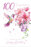 100th Birthday Card