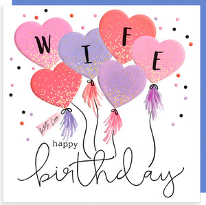 Wife, With Love, Happy Birthday