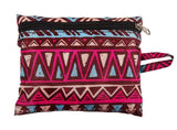 Eco Chic Foldable Reusable Large Shopping Bag Aztec Pattern