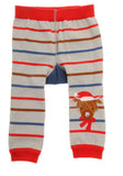 Highland Cow Christmas Leggings And Socks Set (6 - 12m)